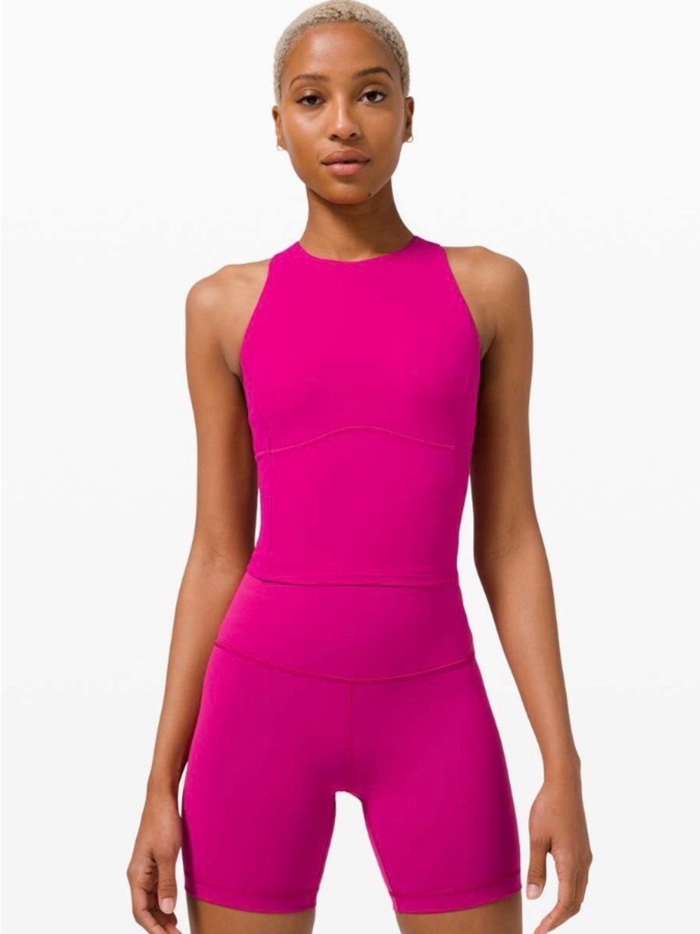 Lululemon Key to Balance Tank In Ripened Raspberry. Size 4 - Picture 2 of 9